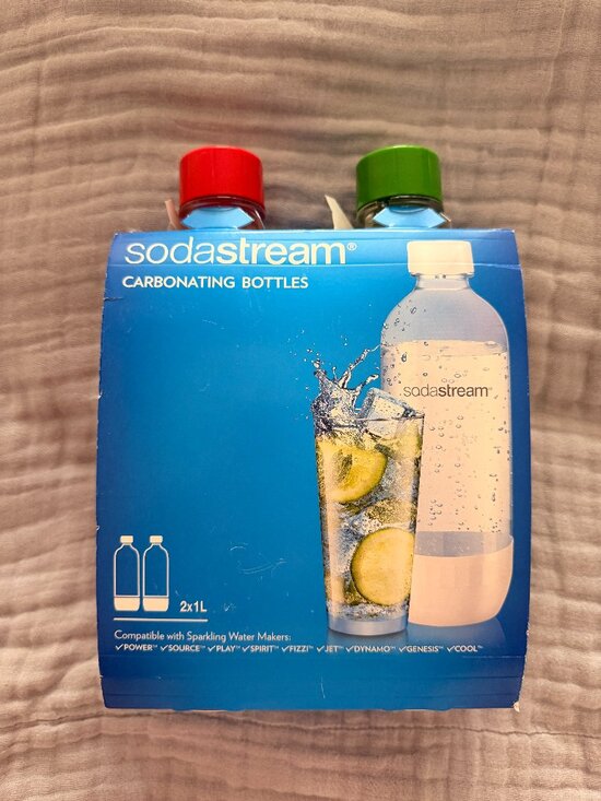Soda Stream Other - NIB - SodaStream 1L Classic Carbonating Bottles - Set of 2